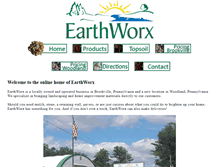 Tablet Screenshot of earthworx.biz